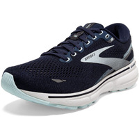 Brooks Women's Ghost 15 Neutral Running Shoe - Peacoat/Pearl/Salt Air - 5 Wide