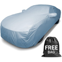 Icarcover Custom Car Cover For Jaguar Xjs  Waterproof All-Weather Rain Snow Uv Sun Protector Full Exterior Indoor Outdoor Car Cover With Strap (Year Fits 1975-1996)