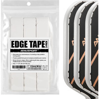 Pickletech Pickleball Paddle Protection Tape - Paddle Head Edge Guard - Racket Edge Protection Tape -Fit Perfectly Curved Edge -No Wrinkling