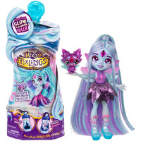 Magic Mixies Pixlings Deluxe Pack  Flyt The Dragonfly  Shimmer Reveal  Create & Mix Potion That Magically Reveals 6.5"" Pixling Doll Inside Potion Bottle - Exclusive Mini Mixies & 6 Hair Accessories