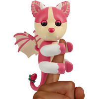 Fingerlings Adopt Me! X  Adopt Me! Strawberry Shortcake Bat Dragon  Legendary Interactive Pet With 40+ Sounds & Reactions (Ages 5+)