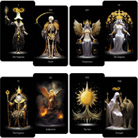 Tarot Cards  78 Tarot Deck With Gold Edges  Originallost Soul Tarot Cards For Beginners And Experts With Guide Book And Gift Bag  Fortune Telling Game  Divination Tools For All Skill Levels.