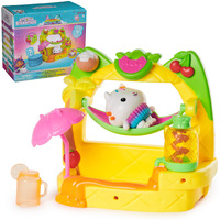 Gabby's Dollhouse  Cakeys Fruit Smoothie Balcony Playset  8-Pcs With Toy Figures  Dollhouse Accessories & Sensory Play  Kids Toys For Girls & Boys 3+