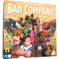 Matagot Bad Company Board Game | Gang Heist Themed Set Collection Strategy Game | Fun Family Game For Kids And Adults | Ages 8+ | 1-6 Players | Average Playtime 30-45 Minutes | Made By Matagot