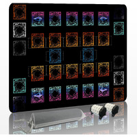 Extalas For Yugioh Playmat - Compatible With Yu-Gi-Oh  Tcg Playmat - Free Counters & Storage Bag  Dual Player Master Rule Duel Zones  Extra Large 2-Player Card Game Mat (Basic)