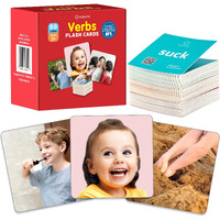 Alsolife 80 Action Cards For Speech Therapy  Videos For Fun Learning  Sturdy And Durable Verbs Flashcards  Speech Therapy Materials & Autism Learning Materials  Engaging Action Picture Cards