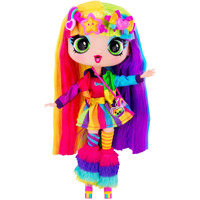 Decora Fashion Girlz 11  Doll - Rainbow Hair  Stickers & Endless Style Fun For Creative Play