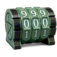 Life Counter Game Counter Health Tracker For Board Game  Rpg Card Games  Comaptiable With Mtg (Green+White Number)