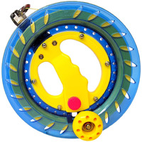 Kaiciuss 8 Inch Kite Reel Winder With Line  Kite String Reel For Kids & Adults  Easy To Use Kite String And Spool  It Comes With 1000 Ft Durable Kite Thread And Connector.