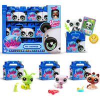Littlest Pet Shop  18 Pets Collector Set  Pet Surprise Display - Gen 7  Pets #1 - #18  Authentic Lps Bobble Head Figure  Collectible Imagination Toy Animal  Kidults  Girls  Boys  Kids  Tweens Ages 4+