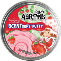 Crazy Aaron's Strawberry Shortcake Scentsory Putty