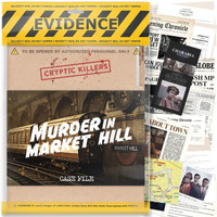 Cryptic Killers Unsolved Murder Mystery Game - Cold Case Files Investigation Detective Evidence & Crime File - Individuals  Date Nights & Party Games- Murder In Market Hill