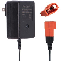 Universal 12V Charger For Kids Ride On Toys And Cars - Compatible With Bmx X6  Kid Trax Gmc  Wal-Mart  Moto Atv Quad  Electric Vehicle Power Adapter With Square Plug