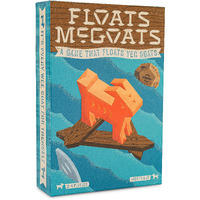 Hootenanny Games Floats Mcgoats Board Game | Build A Raft & Save Your Goats | Perfect For Family Games | 2-4 Players  Ages 10+