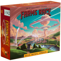 Farms Race Game - Nuke Your Friends. 1-2 Hour Strategy Board Game For Adults And Family. 2-4 Players. Ages 14+. (Standard Edition)