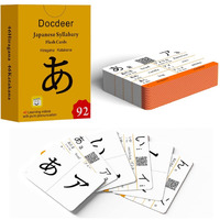 Hiragana And Katakana Syllabary Alphabet Japanese Flash Cards For Beginners - Katakana & Hiragana Flash Cards (Learning Video With Pure Pronunciation) (Classic Edition)