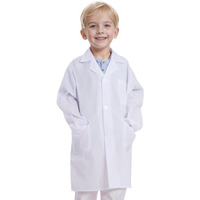 Mifengda Doctor Scientist Lab Coat For Kids Children Doctor Costume Dress Up Coat For Boys Girls Halloween Costume Role Play