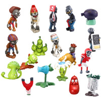 Jhesao 18Pcs Plants And Zombies Pvz Toys Set Action Figures Pvc Toy New  Great Gifts For Kids And Fans  Birthday And Party New