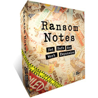 Ransom Notes Expansion Pack  Not Safe For Work (Nsfw) Edition - The Ridiculous Word Magnet Party Game  3+ Players
