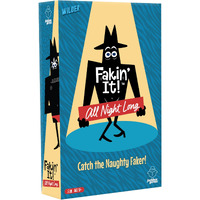 Wilder Jackbox Games Fakin It All Night Long Board Game - Board Game For Mature Game Nights And Parties - Spicy Card Game For Adults Ages 17+ (3-6 Players)