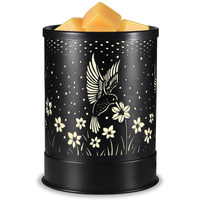Nawaza Hummingbird Metal Wax Melts Warmer  2-In-1 Electric Fragrance Candle Wax Melter And Wax Cubes Aromatherapy Essential Oil Burner With Led Light For Home Office Room Bedroom And Home D?Cor