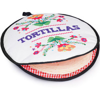 Tortilla Warmer Pouch (Blue Peacock  12 Inch)  Microwavable Fabric Tortilla Heater Pouch To Keep Tortillas Soft & Warm  Insulated Heat Keeper For Flour & Corn Shells  Ideal For Tacos & More By Pixipy
