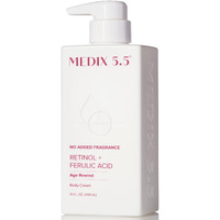 Medix 5.5 Fragrance Free Retinol Body Lotion Crepey Skin Care Treatment | Skin Firming Body & Face Moisturizer | Anti Aging Retinol Cream For Face Targets Crepe Skin  Wrinkles  & Loose Skin  15 Fl Oz