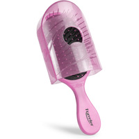 Nuway 4Hair Traveler U.S. And International Patented Travel Brush (Patel Pink)