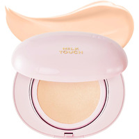 Milktouch Cushion Foundation  24H Flawless Skin  Radiant Shine  No Oxidation  Long-Lasting  Non-Creasing  60% Hydrating Skincare Infused Korean Foundation  Valentines Gifts (19N Vanilla Ivory)