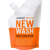 Hairstory New Wash Rich  Ultra-Moisturizing Cleansing Cream For Dry & Thick Hair  Shampoo & Conditioner Alternative  Restores Softness & Shine  8Oz