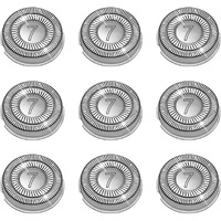 9 Pack Sh70/71 Replacement Head Compatible With Philips Norelco Series 7000