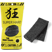 Exfoliating Washcloth [Made In Japan] Extra Long Exfoliating Towel Special Texture Makes Fluffy Foam Lather  Back Scrubber  Dead Skin Cell Remover  Loofah For Women And Men (Black)