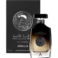 Atralia Absolute Noir Eau De Parfum For Men 100Ml 3.4Oz - Luxurious And Long Lasting Fragrances With Top Notes Of Bergamot  Lemon  Grapefruit  Pink Pepper - Best Alternative For Absolu Aventus