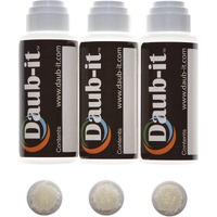 Racquet Art  Llc Daub-It Empty Bottles With Applicators - 2 Oz - Mohair Dauber - 3 Pack