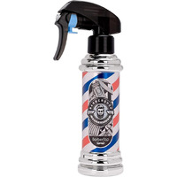 Barbertop Barber Spray Bottle  Barber Stylist Fine Mist Sprayer  Refillable Container & Spray Bottle For Hairdressing  Cleaning  Plants 6.76 Ounce (Silvery)
