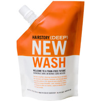 Hairstory New Wash Deep  Clarifying Cleansing Cream For Oily & Fine Hair  Shampoo & Conditioner Alternative  Removes Buildup & Restores Scalp  8Oz