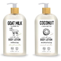 Skin Verse Body Lotion  Goat Milk  Almond Oil Body Lotion  Softening  Almond Vanilla  Coconut  Shea Butter Body Lotion  Moisturizing  Coconut Vanilla  28 Fl. Oz. | Home And Body Co