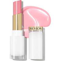 Revlon Super Lustrous Glass Shine Balm  Hydrating Tinted Lipstick  Sheer  Glossy Shiny Finish  002 Pink Flip  0.11 Oz