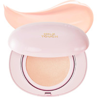 Milktouch Cushion Foundation  24H Flawless Skin  Radiant Shine  No Oxidation  Long-Lasting  Non-Creasing  60% Hydrating Skincare Infused Korean Foundation  Valentines Gifts (19C Rosy Ivory)