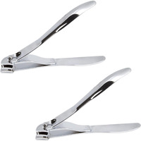 2 Side Angle Stainless Steel Fingernail Or Toenail Side Nail Clipper Cutter