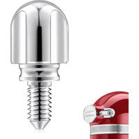 Attachment Knob Thumb Screw Fit For Kitchenaid Mixers  Upgraded 6061 Aluminum Long Screw Head Knob Replacement Parts  Replaces 9709194  4162142  240374 Etc  Chrome