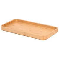 Bamboo Vanity Tray Bamboo Tray Rack Bathroom Counter Tray For Organizing Decor Display Toilet Tank Top Tray  Bamboo Vanity Tray Pallet Bamboo Vanity Tray Rack Bathroom Storage Tray 11.8 X 6 X 0.7In