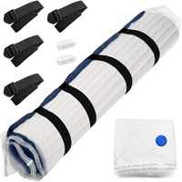 Meersburg Vacuum Storage Bag For Mattress - Vacuum Seal Bag For Memory Foam And Latex - Easy Moving  Shipping And Storage (Queen/Full)