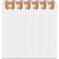 6 Pack Type Lw Odor Fighting Hepa Vacuum Cleaner Bags Compatible With Oreck Magnesium Upright Vacuum  Part # Lwpk6Oh Lwpk25Oh Lwpk3Oh  White