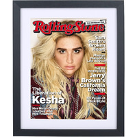 Mxtallup 8.5X11.25 Magazine Frame For The Wall Displays Magazines Measuring 8 1/4 By 11-Inches With White Mat (Measure Your Magazine)(Z851125W)