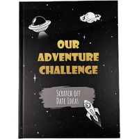 Our Adventure Challenge Scrapbook - 50 Scratch Off Date Games For Couples - Gifts Ideas For Anniversary Valentines Christmas Or Engagement Wedding Day