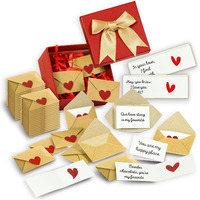 Stofinity 60 Mini Love Notes For Him Her - Valentines Day Gifts For Him  Romantic Couple Gifts For Boyfriend Birthday Gift Ideas  Lunch Notes For Husband Men  Cute Gifts For Girlfriend Long Distance