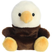 Aurora Adorable Palm Pals Murphy Bald Eagle Stuffed Animal - Pocket-Sized Play - Collectable Fun - Brown 5 Inches