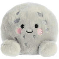 Aurora Adorable Palm Pals Celene Moon Stuffed Animal - Pocket-Sized Play - Collectable Fun - Gray 5 Inches