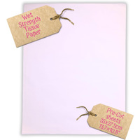 Carnival Papers Wet Strength Tissue Paper Small Sheets Oversize A4 Great For Gelli Printing  Mixed Media Crafts  Clay Tracing Super Strong White Tissue Paper